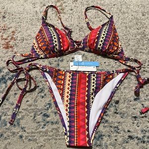 Cupshe String Bikini Swimsuit Size XL NWT
